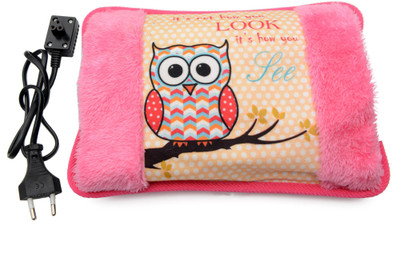

Lifestyle-You Electric Rechargeable Hot Water Bag Heat Pad With Hand Pocket Electrical 0.5 L Hot Water Bag(Pink)