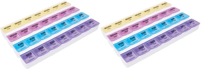 

H D Enterprise 2in1 MEDICINE BOX ORGANIZER Medicine Dispenser