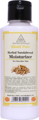 

Khadi Pure Herbal Sandalwood Moisturizer - 210ml(50 g)