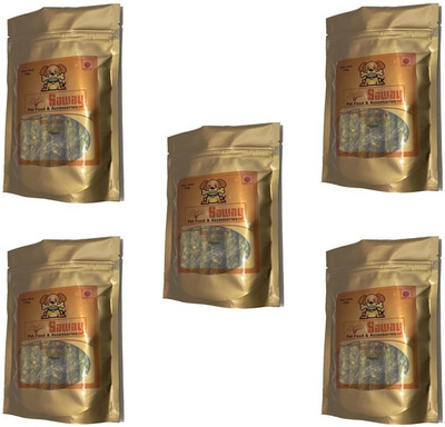 

SAWAY Healthy Munchy sticks Chicken Flavor Standard Zip Pack of 5 ( 2.5 kg ) Chicken Dog Chew(2.5 kg, Pack of 5)