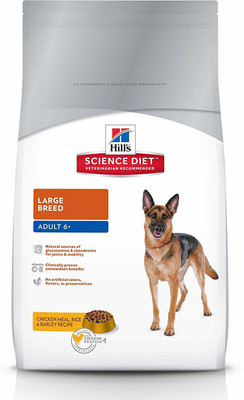 

Hills Science Diet Adult 6+ Large Breed, Chicken Meal Rice & Barley Recipe Dry Dog Food, 12 kg Chicken 12 kg Dry Dog Food