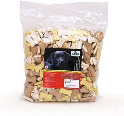 Basil Non Vegetarian Dog Biscuits 1 kg Dog Treat(1 kg)