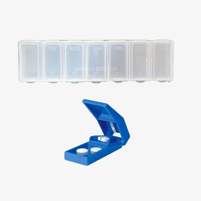 

Pin to Pen Pill crusher Manual Pill crusher(Blue, White)