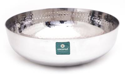 COCONUT Hammered Taasla (Without Handle & Lid) Heavy 18 Guage Fry Pan 24 cm diameter 1500 L capacity