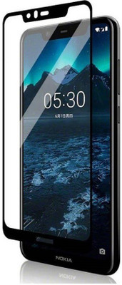 GLOBALCASE Tempered Glass Guard for Nokia 5.1 Plus(Pack of 1)