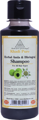 

Khadi Pure Herbal Amla & Bhringraj Shampoo - 210ml(210 ml)