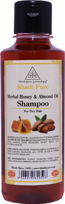 

Khadi Pure Herbal Honey & Almond Oil Shampoo - 210ml(210 ml)