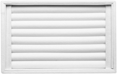 

SYGA Portable Small Ring Display Plate_White Jewellery Vanity Box(White)