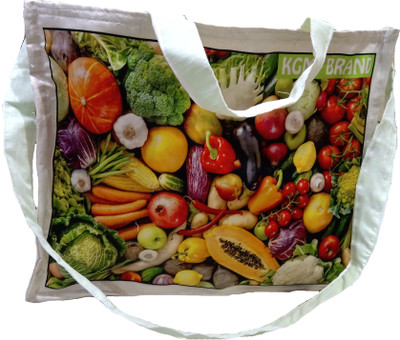 

KGM BRAND VEGETABLE Special Combo Shopping and Traveling Bag with LED Lights Multipurpose Bag(White, 4 L)