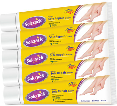 

SOLCRACK Cracked Sole Repair Cream ( 5 X 25 gm )(125 g)