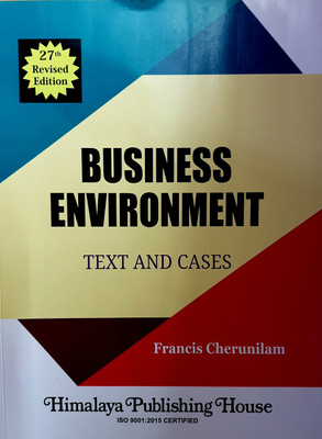 BUSINESS ENVIRONMENT(English, Paperback, FRANCIS CHERUNILAM)