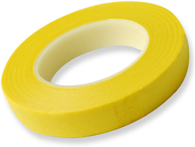 Vardhman Stretchable Floral Paper Tape handheld Stretchable Floral Paper Tape (Manual)(Set of 2, Yellow)