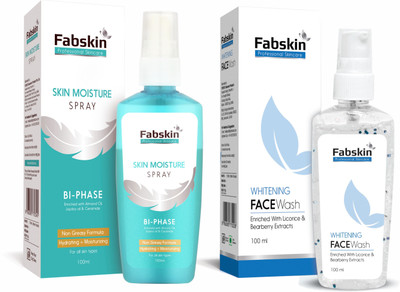 

Fabskin Skin Moisture Spray 100ml (Bi-Phase Skin Moisturizing and Hydrating Spray)(Set of 2)