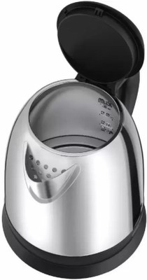

Scarlet 14GW-1.8 Litre , Stainless steel , 1500 Watt , Heat Resistan , With Filter Silver, Black Electric Kettle (1.8, Silver) Electric Kettle(1.8 L, Silver, Black)