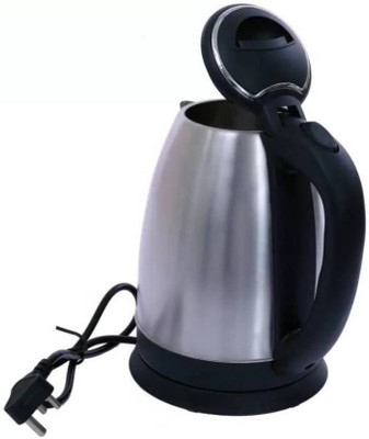 

Zeom ™SC-1838 Hot Water Pot Portable Boiler Tea Coffee Warmer Heater Cordless MG-STR Electric Kettle (1.8, Silver) Electric Kettle(1.8 L, Silver)