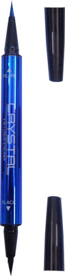 

Rtb Crystal 2in1 Liquid Eyeliner Blue and Black 2.4 g(Black, Blue)