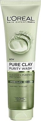 L'Oreal PARIS Pure Clay Purity Wash Face Wash(150 ml)