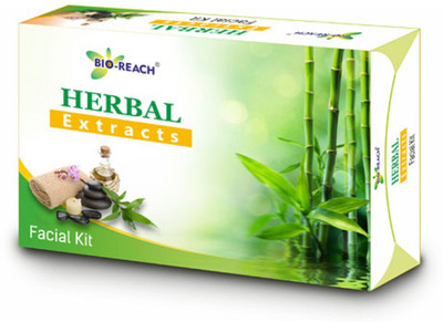

Bio Reach Herbal Facial Kit For Skin Glowing,Blackheads & Dead Skin cells removing 250 g(Set of 5)