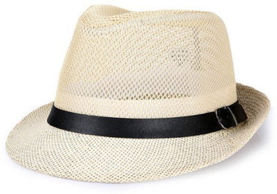 ZACHARIAS Fedora Cowboy Breathable Mesh Net Hat Cap(Fon, Pack of 1)