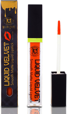 

Million Colors Liquid Velvet Non-Transfer Lipstick(Orange)