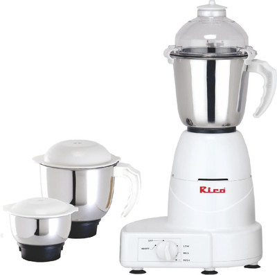 

Rico MG1803 750 Mixer Grinder(White, 3 Jars)