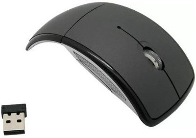 

SUREELEE 2.4Ghz Folding Wireless Optical Gaming Mouse(2.4GHz Wireless, Black)