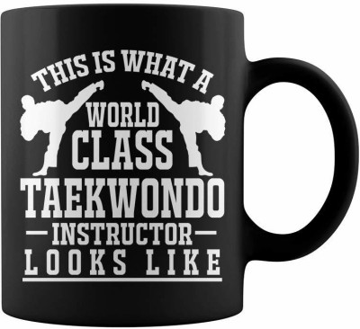 RADANYA This Is What A World Class Taekwondo Instructor BMUG653 Ceramic Coffee Mug(350 ml)