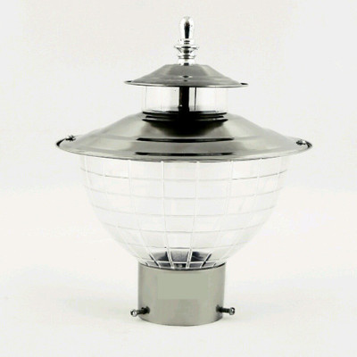 PR Prashant PR_z_1 Gate Light Outdoor Lamp(Silver)