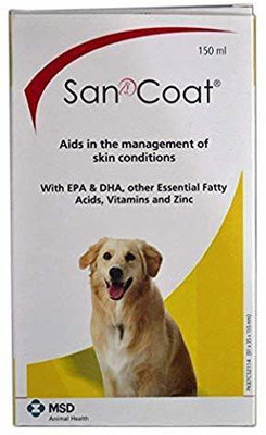 

MSD SAN COAT 150ML (PACK OF2) Pet Health Supplements(150 ml)