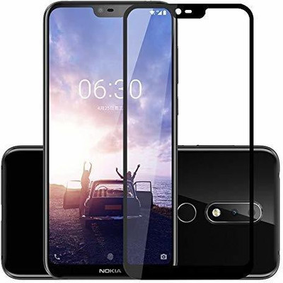 Kelfo Tempered Glass Guard for Nokia 5.1 Plus(Pack of 1)
