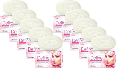 DEFINE Hydrous Benzoyl Peroxide Soap For Acne ( 10 x 75 gm)(750 g, Pack of 10)