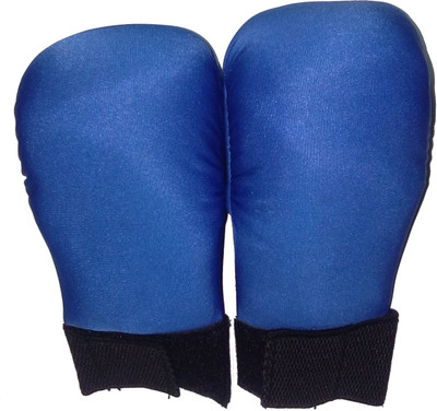 SISFA KARATE GLOVES BLUE (MEDIUM) Boxing Gloves(Blue)