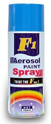 F1 Sky Blue Spray Paint 450 ml(Pack of 1)