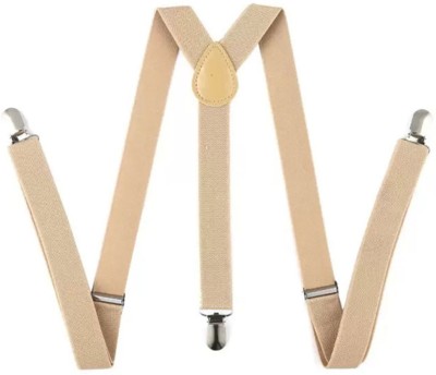 RR Design Y- Back Suspenders for Men(Beige)