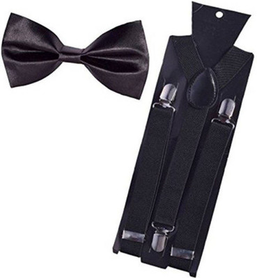 RR Design Y- Back Suspenders for Men(Black)