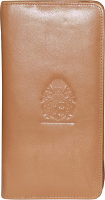 

Style 98 Women Gold Genuine Leather Money Clip(8 Card Slots)
