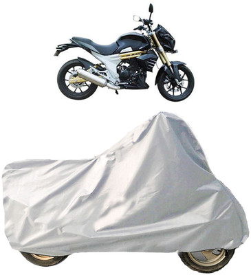 ACTOVISH Two Wheeler Cover for Mahindra(Mojo, Silver)