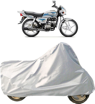 ACTOVISH Two Wheeler Cover for Universal For Bike(Silver)