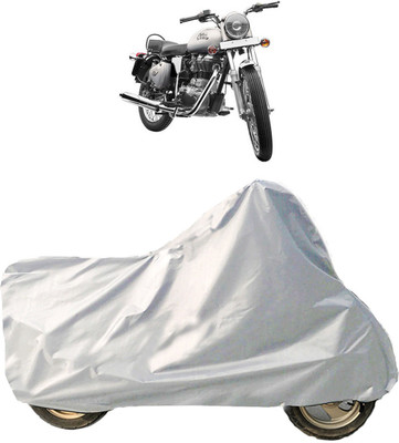 ACTOVISH Two Wheeler Cover for Royal Enfield(Bullet 350, Silver)