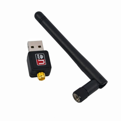 

CASADOMANI Best Speed 900Mbps USB 2.0 Hi-Speed Wireless WiFi Receiver with Antenna Dual Frequency Network 2.4GHZ/150Mbps, 5.8GHZ/900Mbps for PC /Desktop/Laptop Support Windows 10/8/8.1/7/Vista Mac OS USB Adapter(Black)