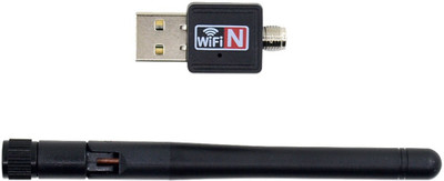 

Blue Birds BEST High Powered GOOD QUALITY Usb Wifi Antenna Omni Directional Wifi Antenna Outdoor Indoor 600Mbps RTL8192 Wifi usb dongle,mini USB 2.0 wireless access point, usb wireless network adapter with external antenna USB Adapter(Black)