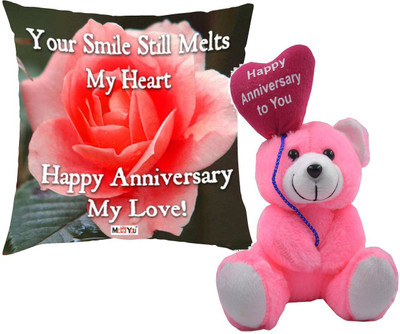 ME&YOU Cushion, Soft Toy Gift Set