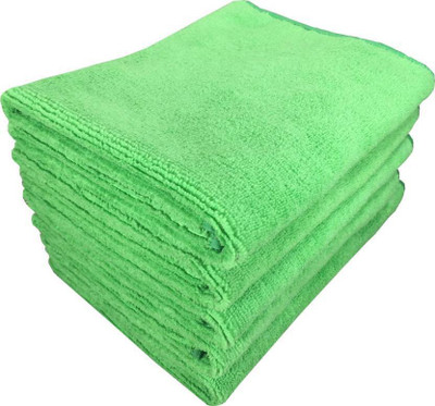 VRT MF CLOTH GREEN 40*60 Wet and Dry Microfibre Cleaning Cloth(5 Units)