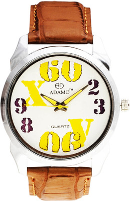 77% OFF on ADAMO AD1100-Y Analog Watch - For Men