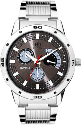 76% OFF on ADAMO Designer wristwatch / watchs Scratch Resistant Pink Dial Round Shaped with Metal Strap Premium watch for Men and Boys Analog Watch - For Men