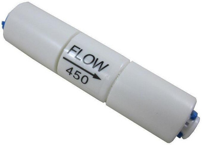 PBROS 1 Pieces RO Flow Restrictor 450 flow-(FR-450) Solid Filter Cartridge(0.005, Pack of 1)