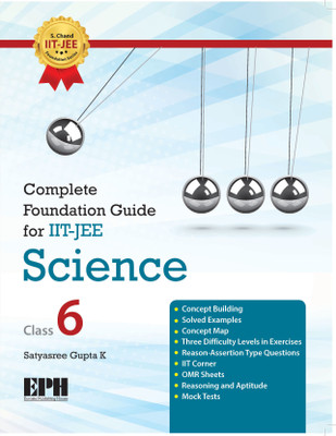 Complete Foundation Guide for IIT-JEE Science Class-6(English, Paperback, Satyasree Gupta K)