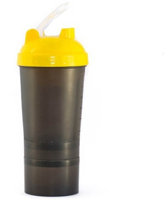labh traders 500 ml Plastic Shaker(Pack of 1, Black)