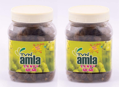 

TVN Amla 50-50 Khatta-Meeta Candy ( 300 gms x Pack of 2) Khatta - Meeta Candy(Pack of 2)