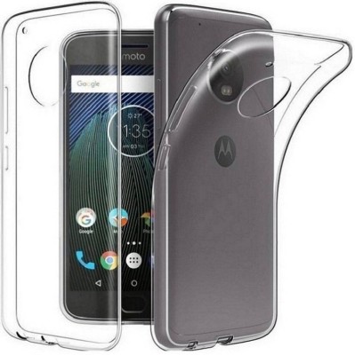 Fashionury Back Cover for Motorola Moto G5(Transparent, Grip Case, Silicon, Pack of: 1)